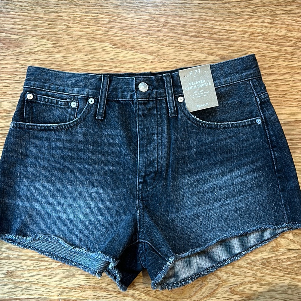 Madewell relaxed denim shorts